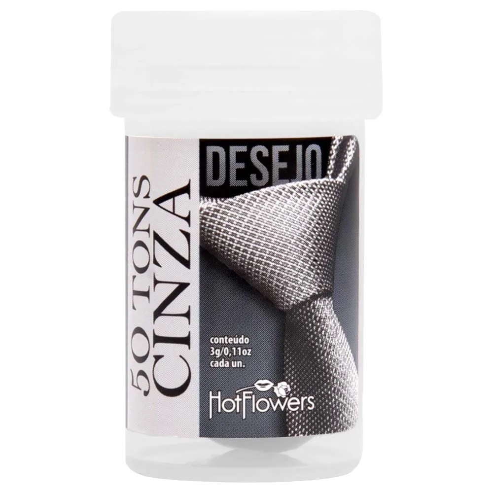 50 Tons De Cinza Hot Ball 02 Unidades Hot Flowers
