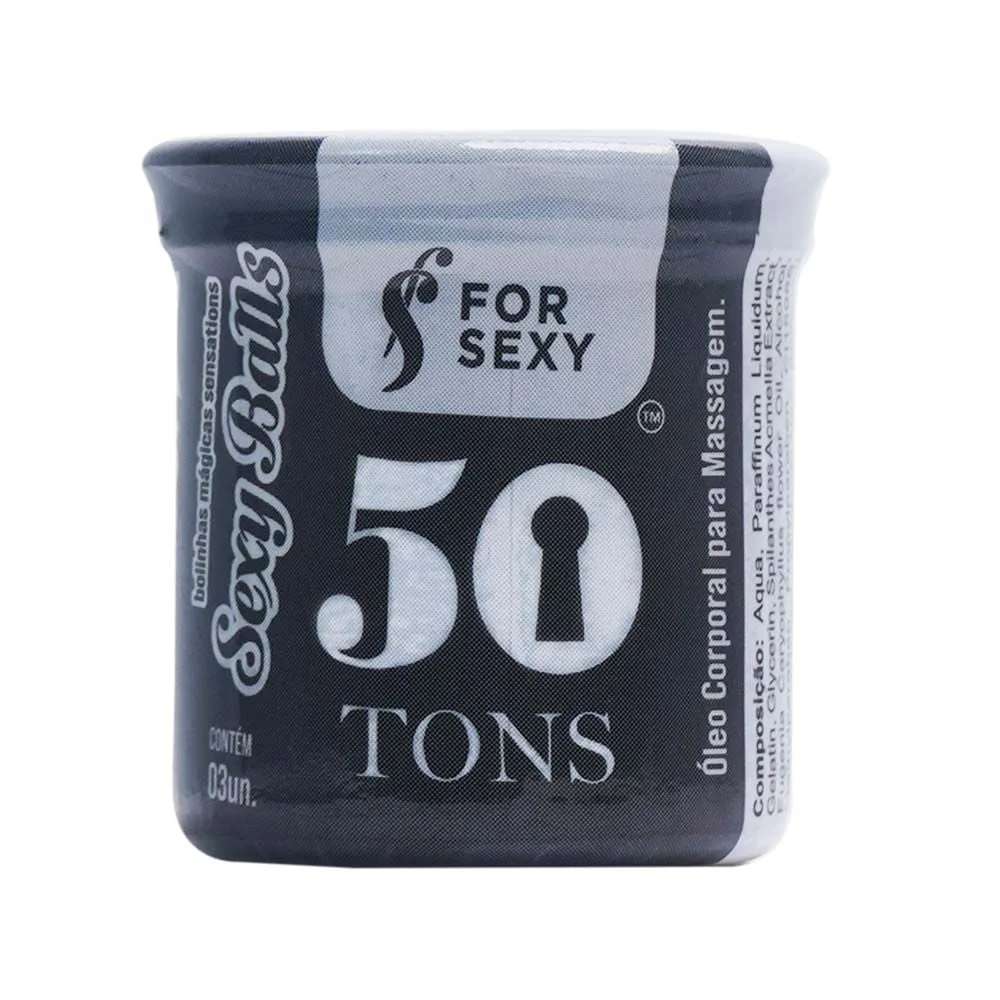 50 Tons Sexy Balls Bolinha Anal 03 Unidades For Sexy