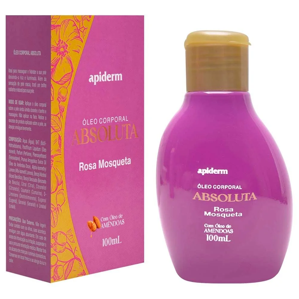 Absoluta óleo Corporal Rosa Mosqueta 100ml Apinil