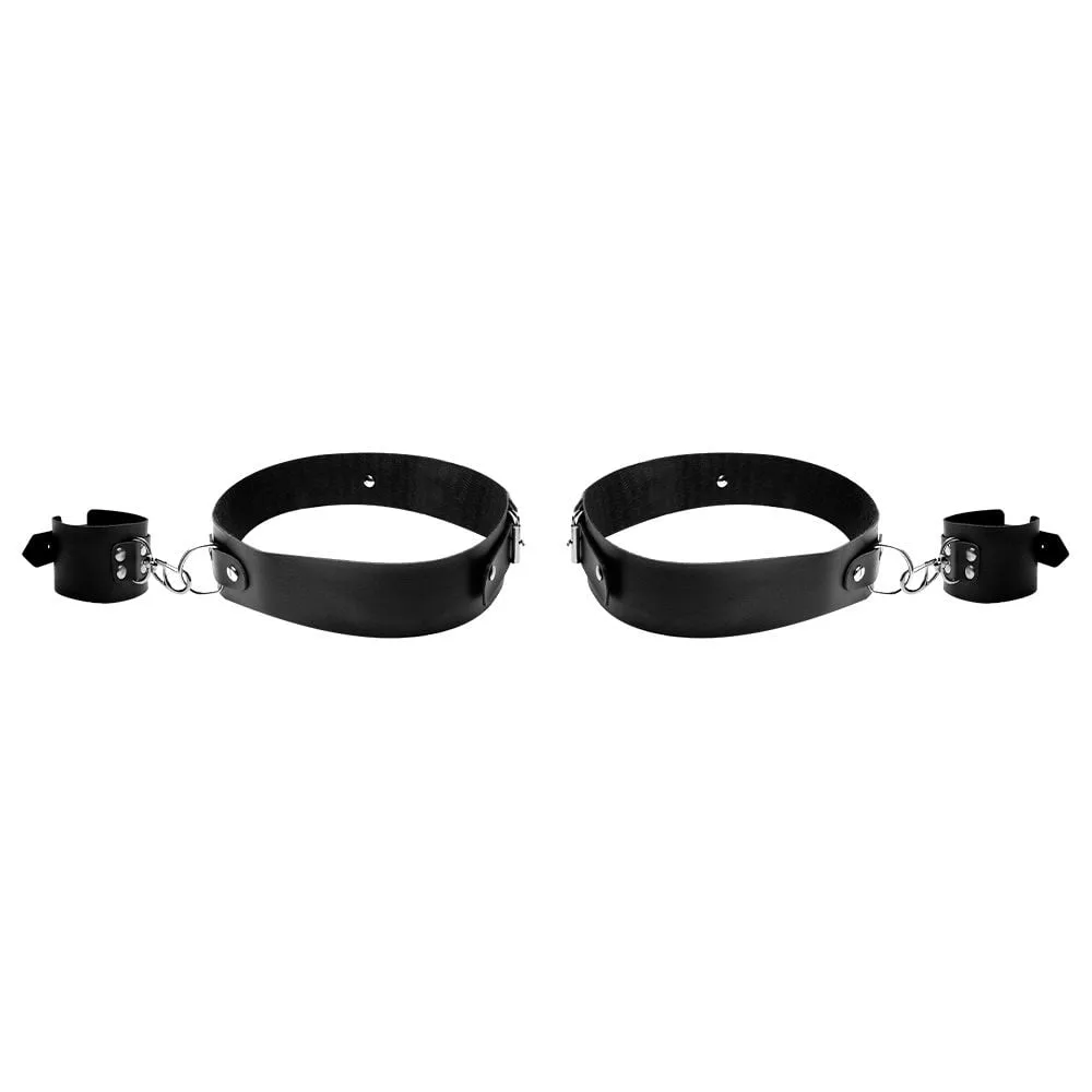 Algema Bracelete Punhos E Coxas Dominatrixxx