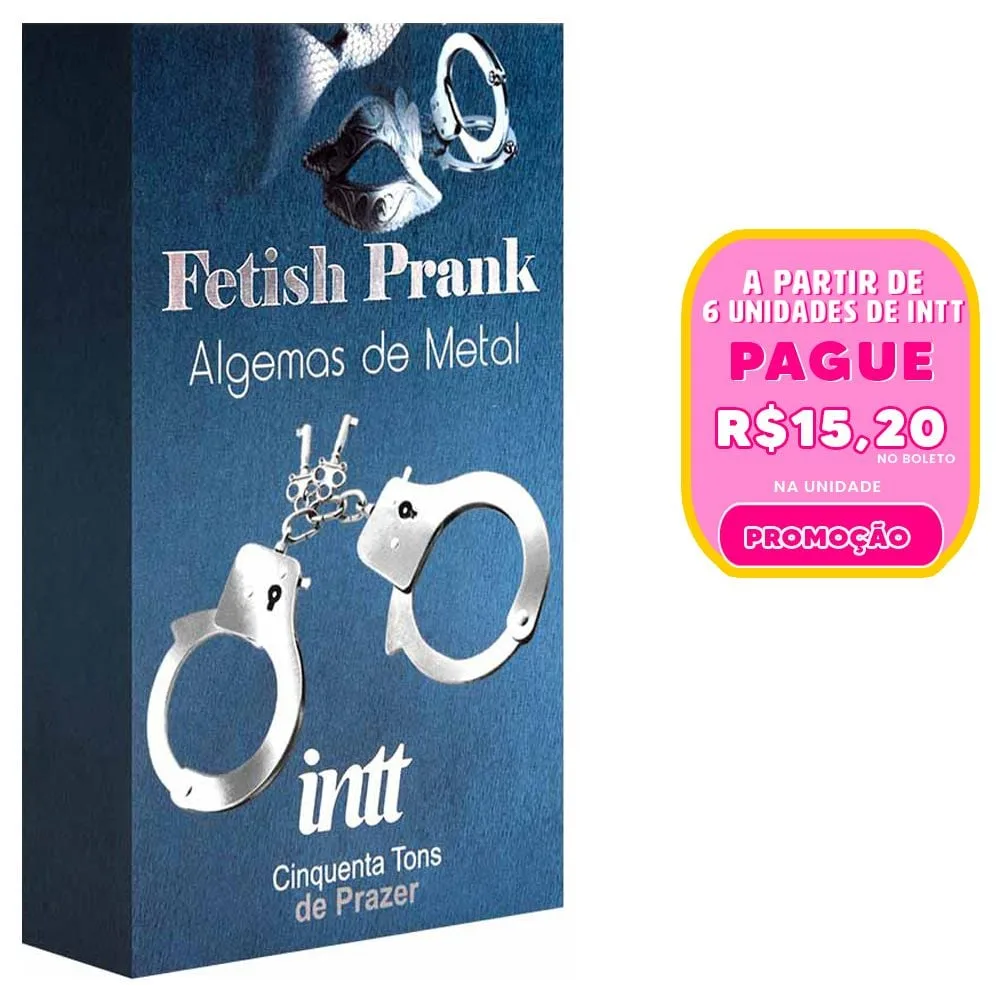 Algema Em Metal Fetiche Prank Intt
