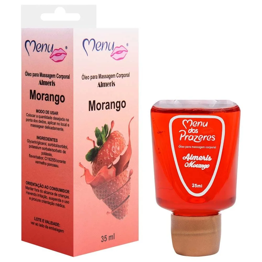 Almeris Oléo Beijável Térmico 30ml Menu Dos Prazeres