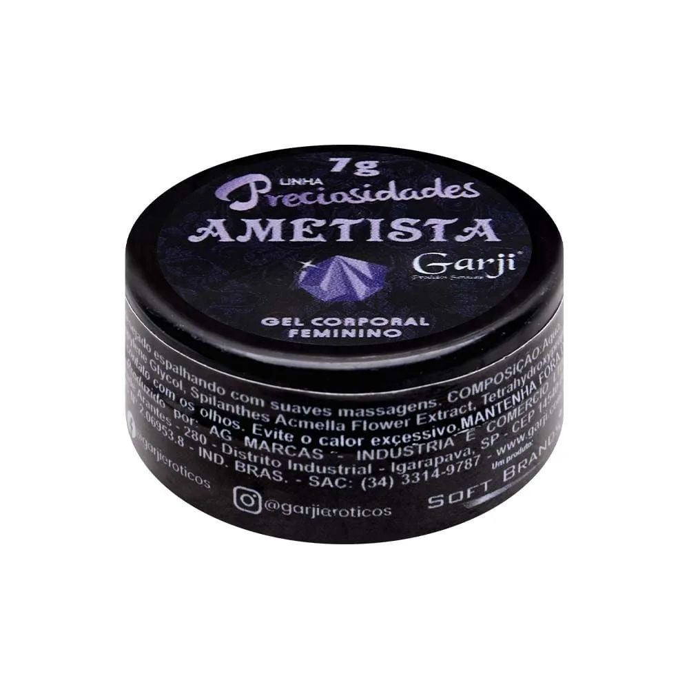 Ametista Gel Vibrador Líquido 7g Garji