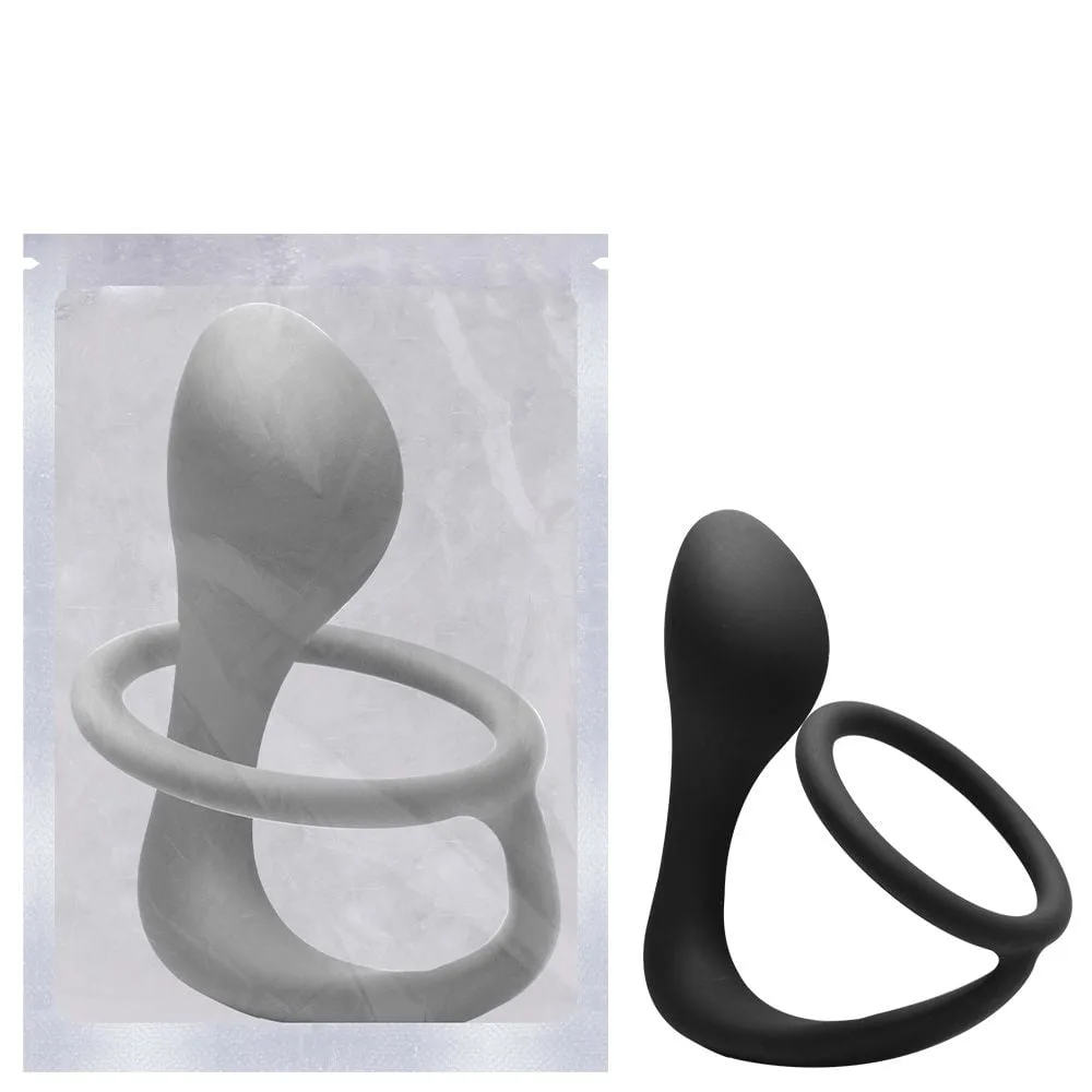 Anel Peniano Com Plug Anal Próstata Vipmix