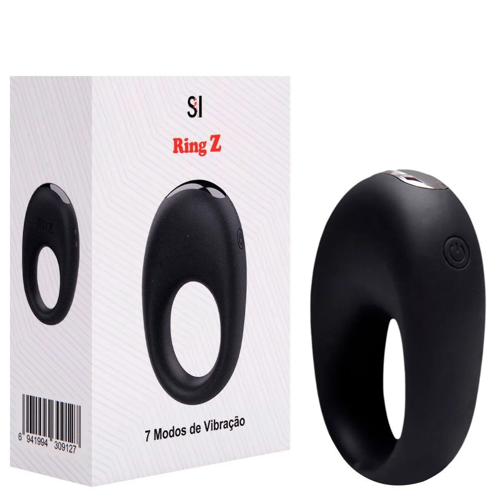 Anel Peniano Com Vibrador Ring Z Sexy Import