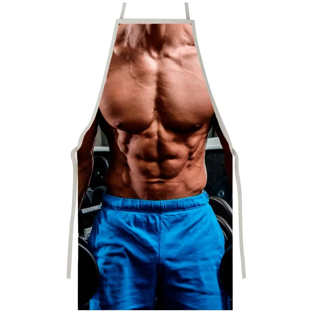 Avental 1 Sensual Musculoso Pimenta Sexy
