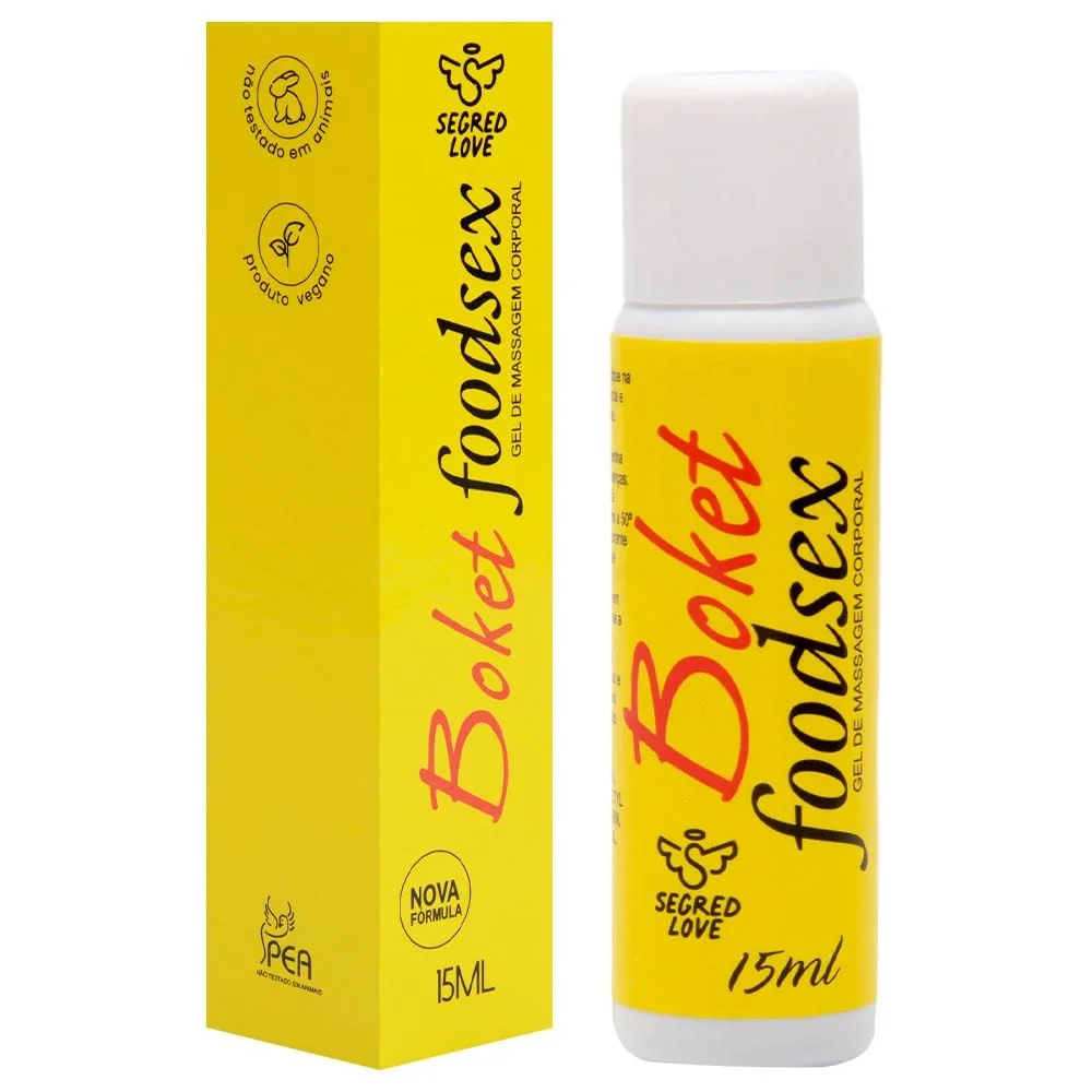 Boket Foodsex Gel Sexo Oral 15ml Segred Love