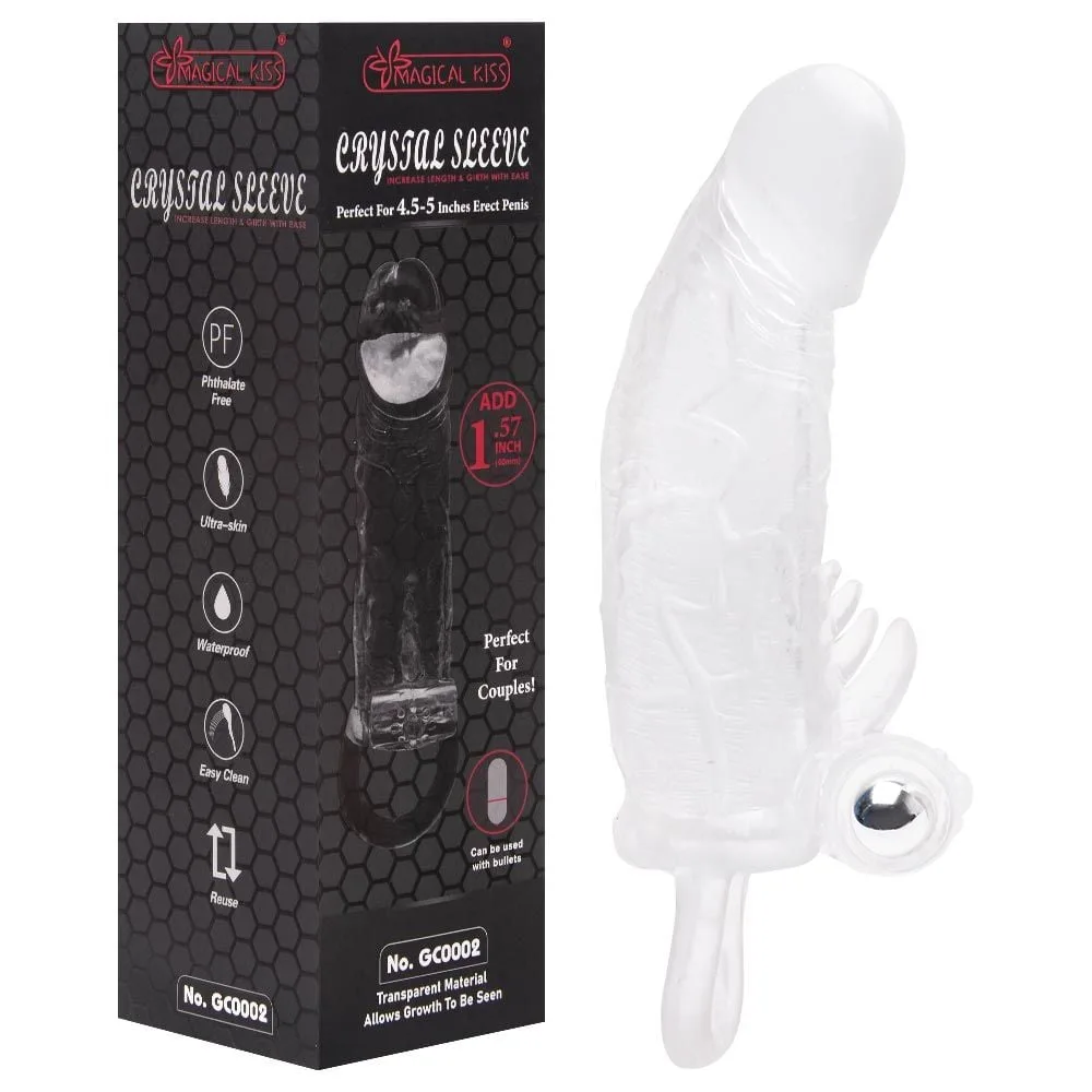 Capa Peniana Com Vibro Extender Sleeve Vipmix