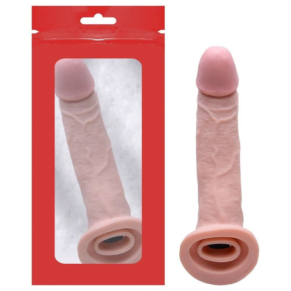 Capa Peniana Texturizada 20,5 X 3,8cm Sexy Import