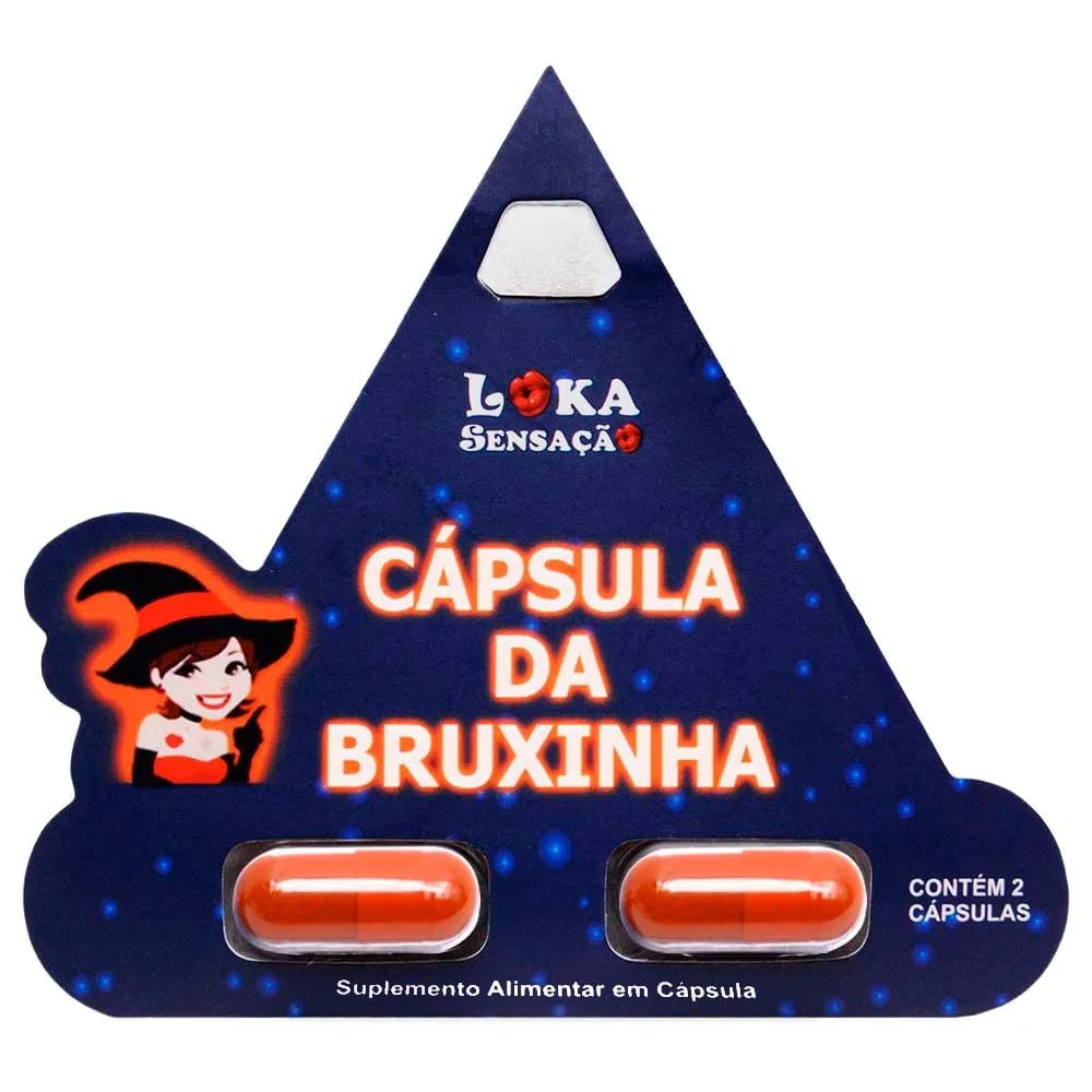 Cápsula Da Bruxinha Energético Loka Sensação