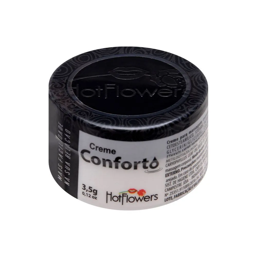 Conforto Anal Creme Funcional 3,5g Hot Flowers