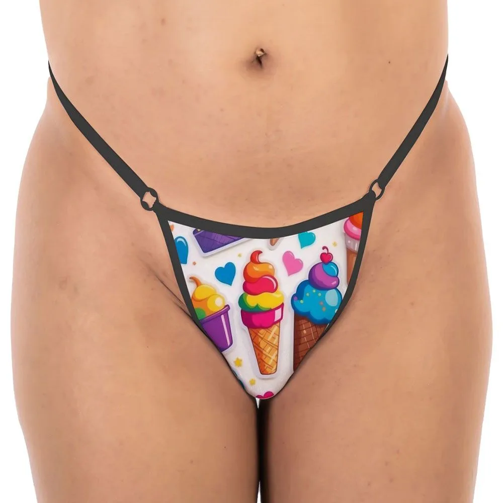 Cuelcinha Pride Estampa Sorvete Sexy Pimenta Sexy