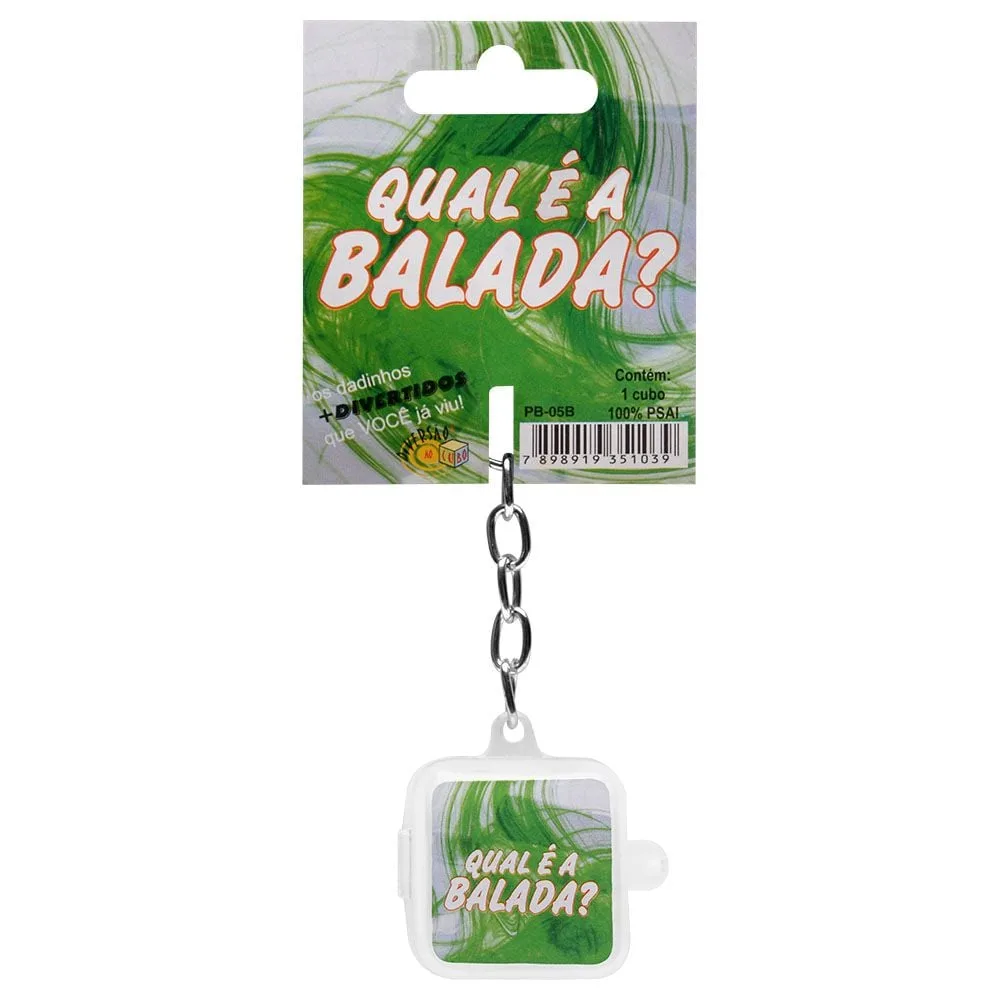 Dado Qual é A Balada? Unissex Simples Diversão Ao Cubo