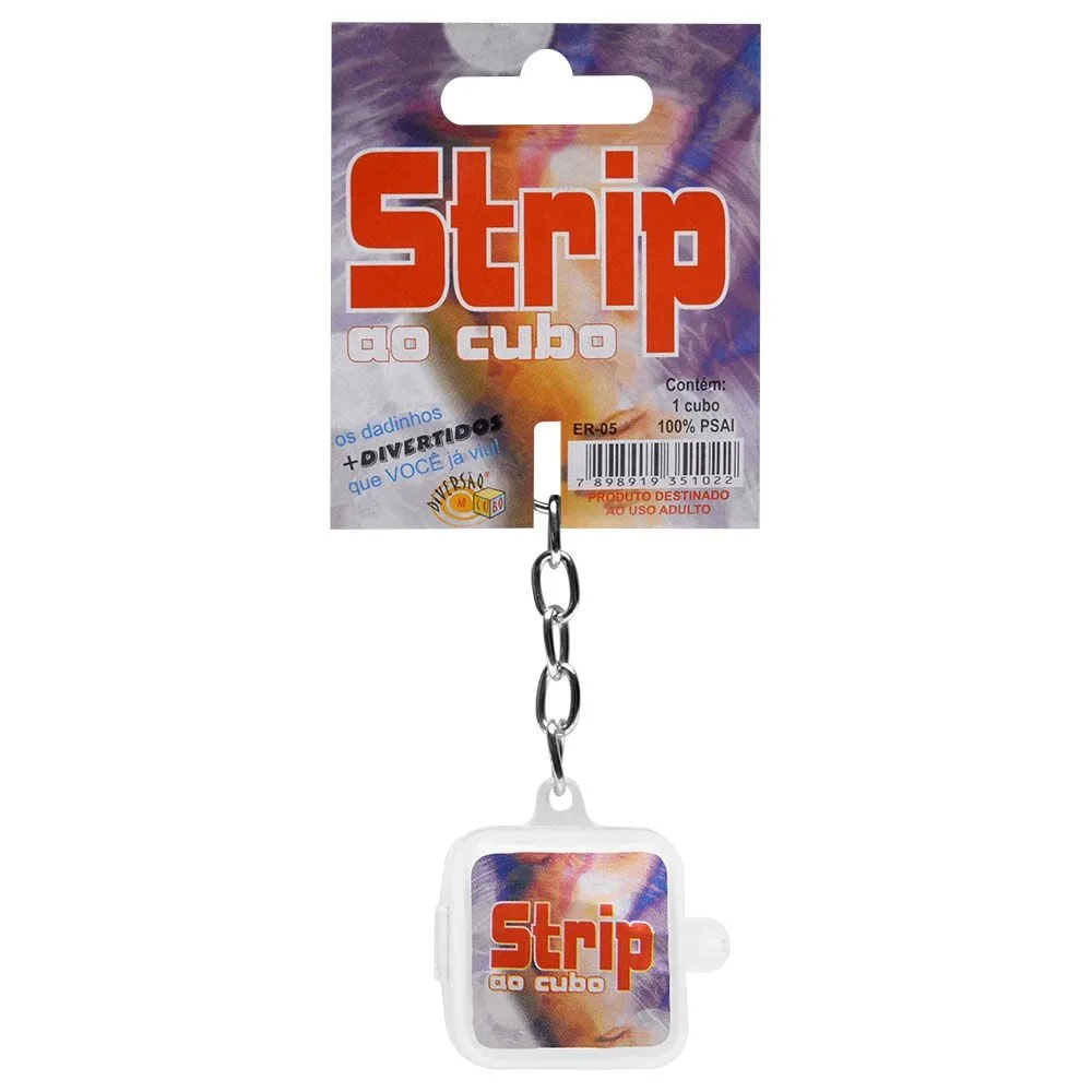 Dado Strip Tease Unissex Simples Diversão Ao Cubo