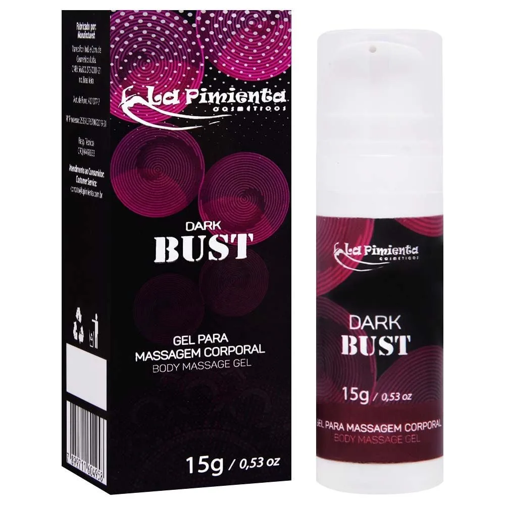 Dark Bust Sensibilizante Mamilos 15g La Pimienta