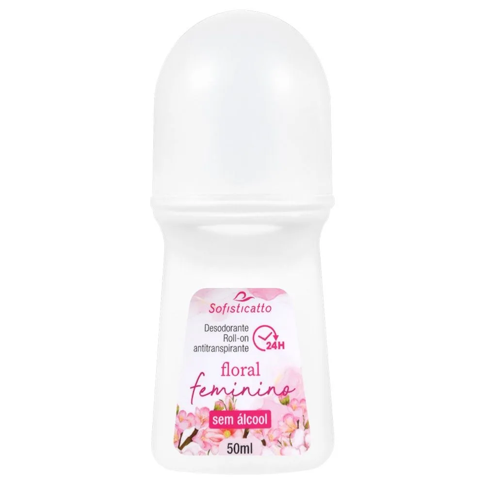 Desodorante Roll-on Feminino 24h 50ml Sofisticatto