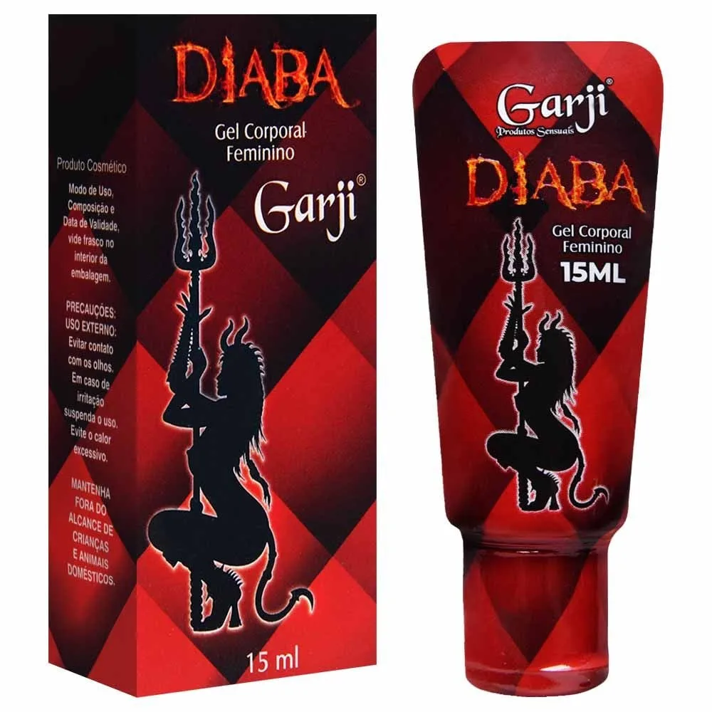Diaba Excitante Feminino Bisnaga 15ml Garji