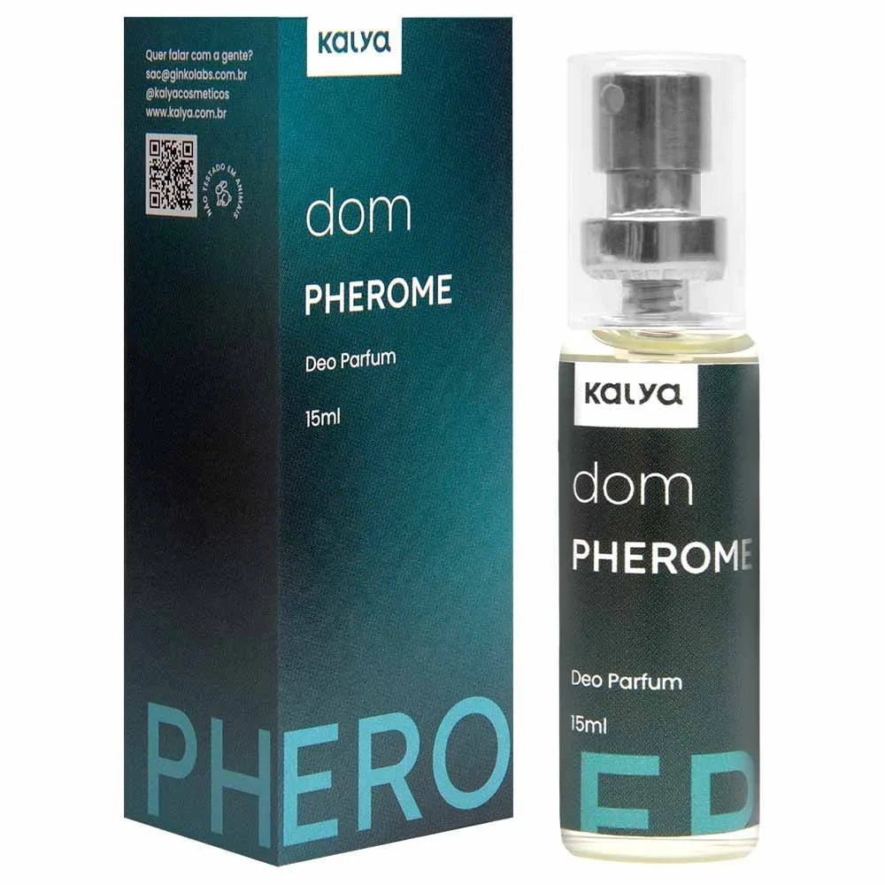 Dom Pherome Perfume Masculino 15ml Kalya