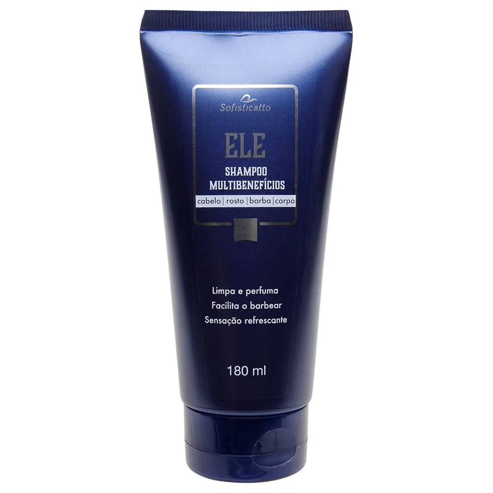 Ele Shampoo Multibenefícios 180ml Sofisticatto