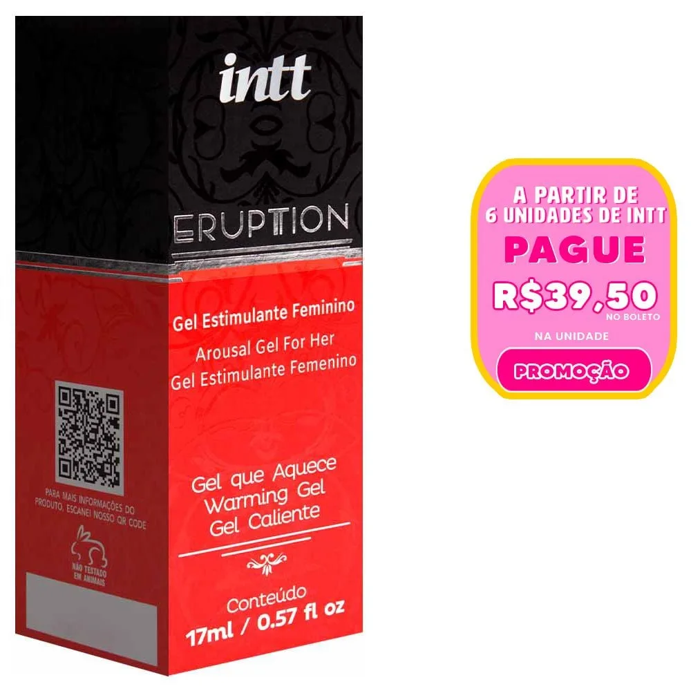 Eruption Excitante Feminino Efeito Hot 17ml Intt