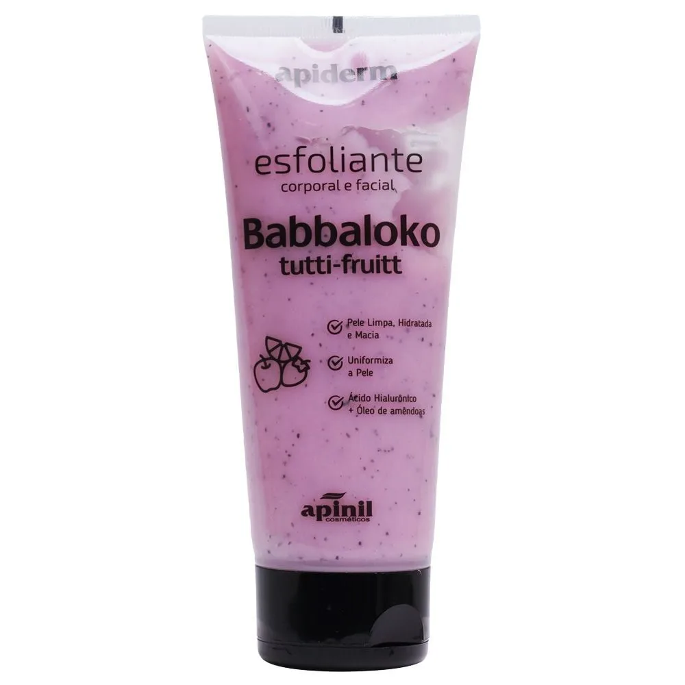 Esfoliante Corporal Facial Fragrância Frutal 190g Apinil