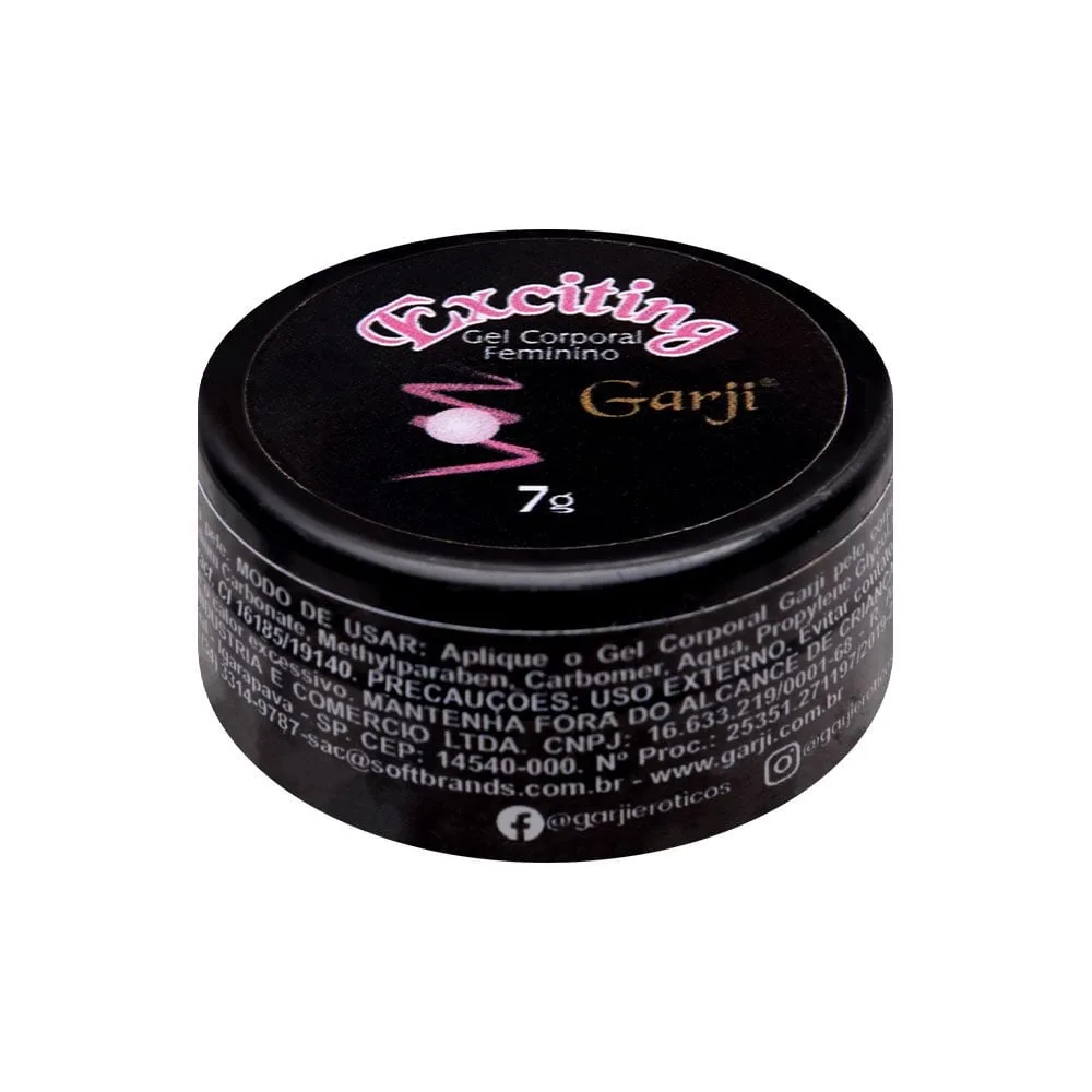 Exciting Pote Excitante Feminino Elétrico 7g Garji