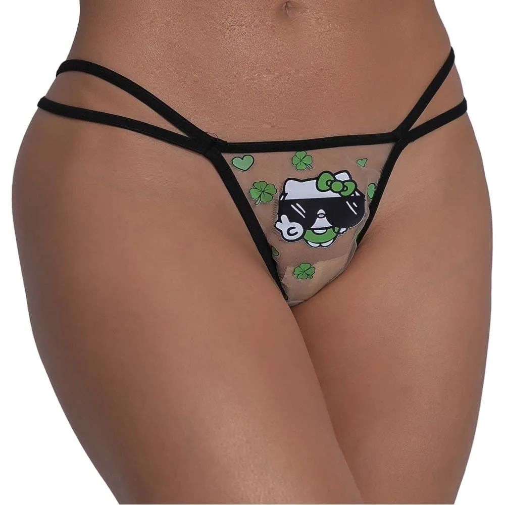 Fio Dental Transp Hello Kitty Da Sorte Pimenta Sexy
