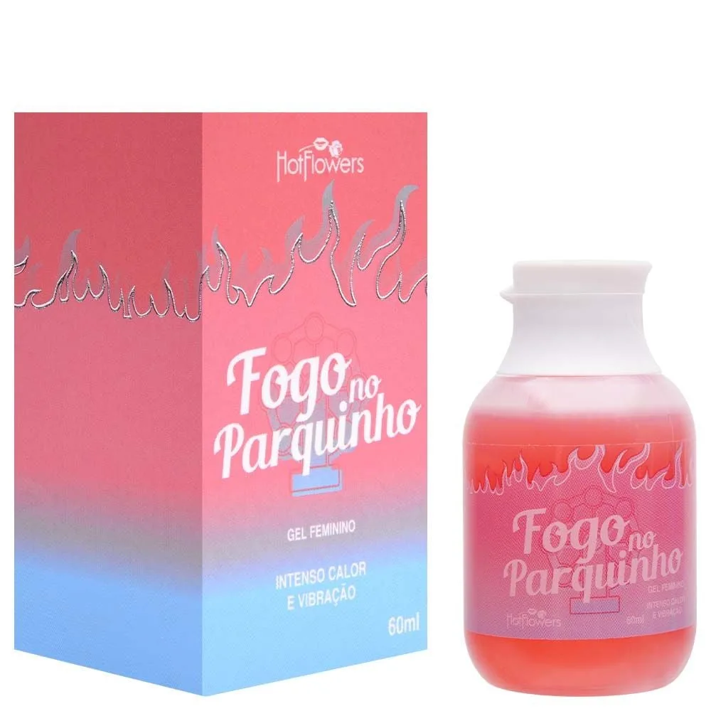 Fogo No Parquinho Gel Orgasmo 60ml Hot Flowers