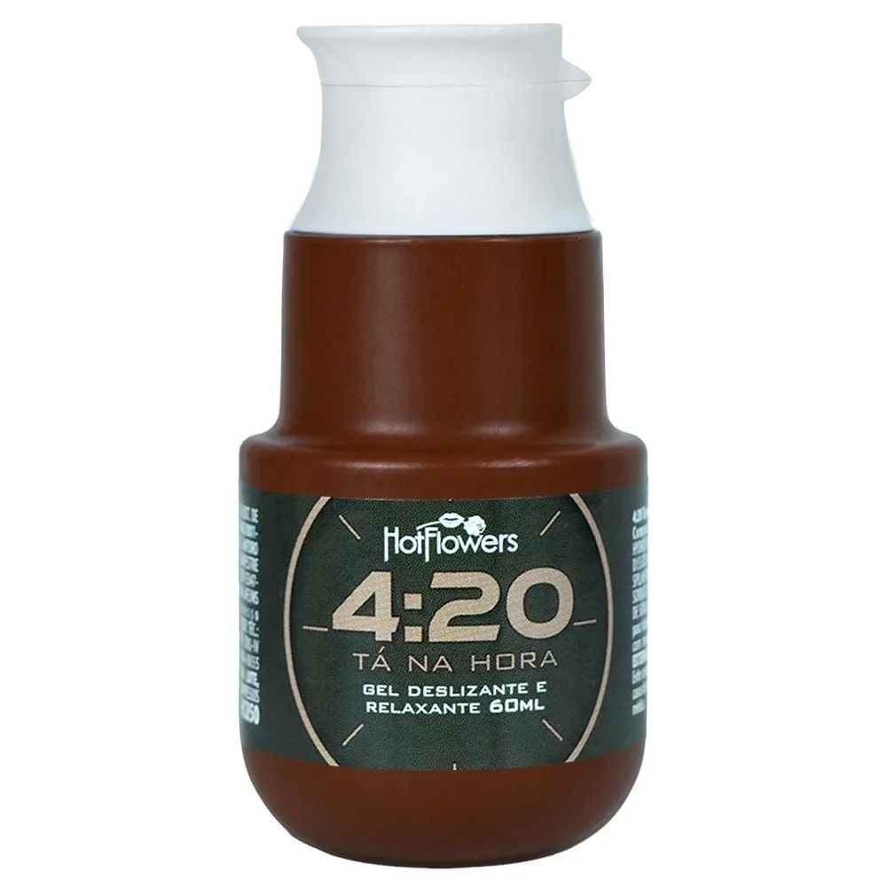 Gel 4:20 Deslizante E Relaxante 60ml Hot Flowers