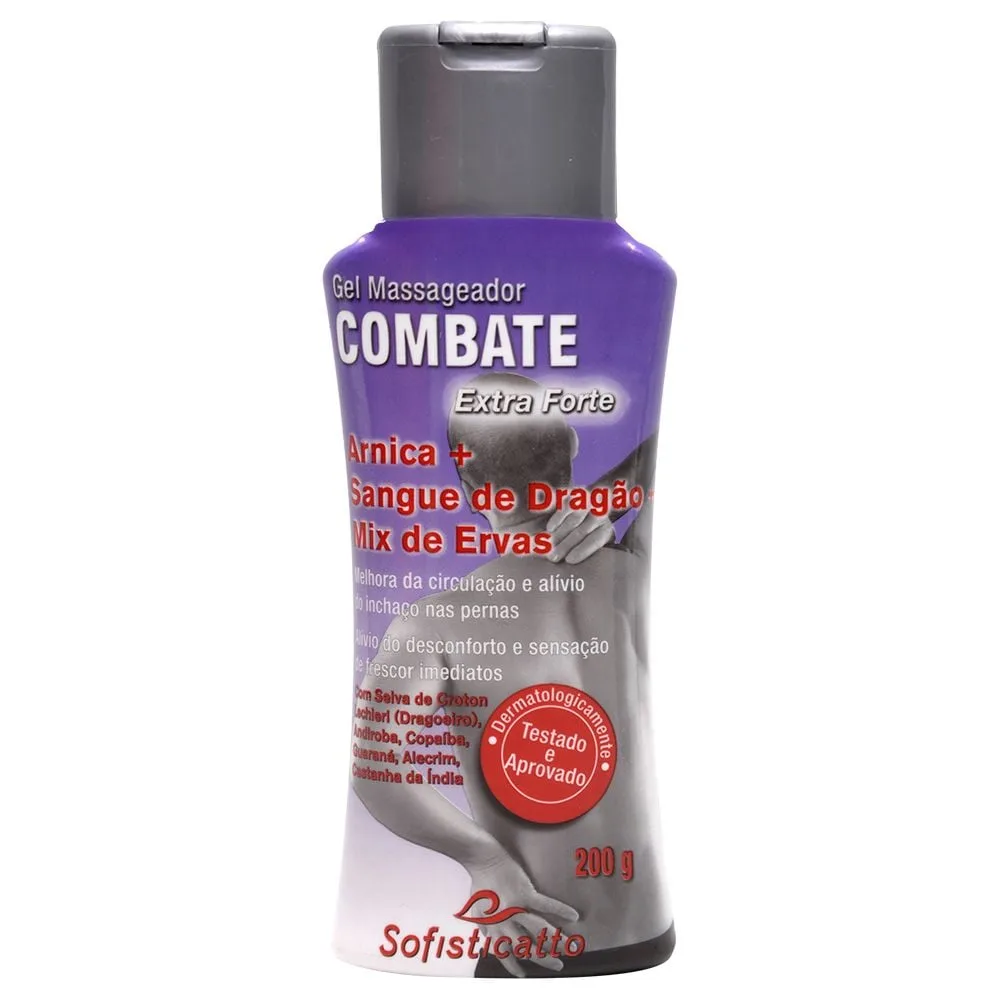 Gel Combate Sangue De Dragão 200g Sofisticatto