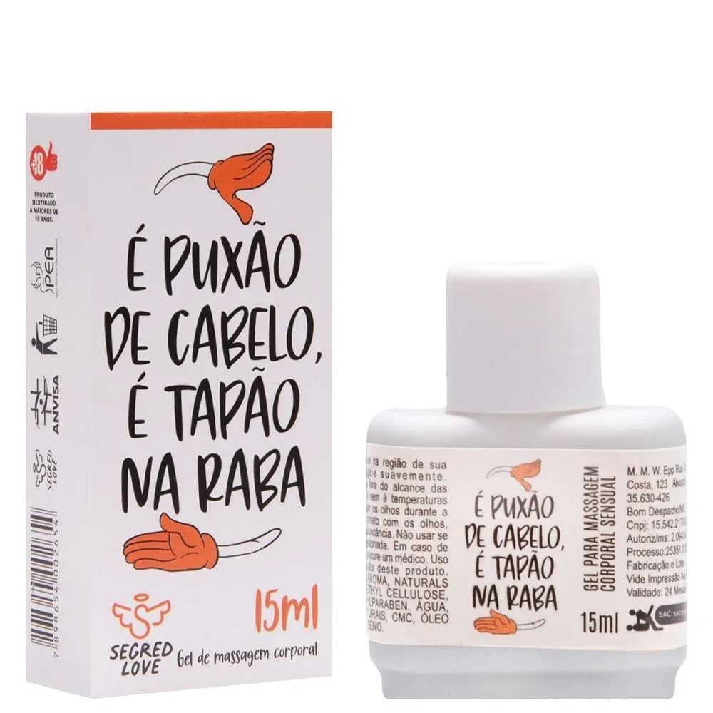 Gel é Puxão De Cabelo Tatoo 15ml Segred Love