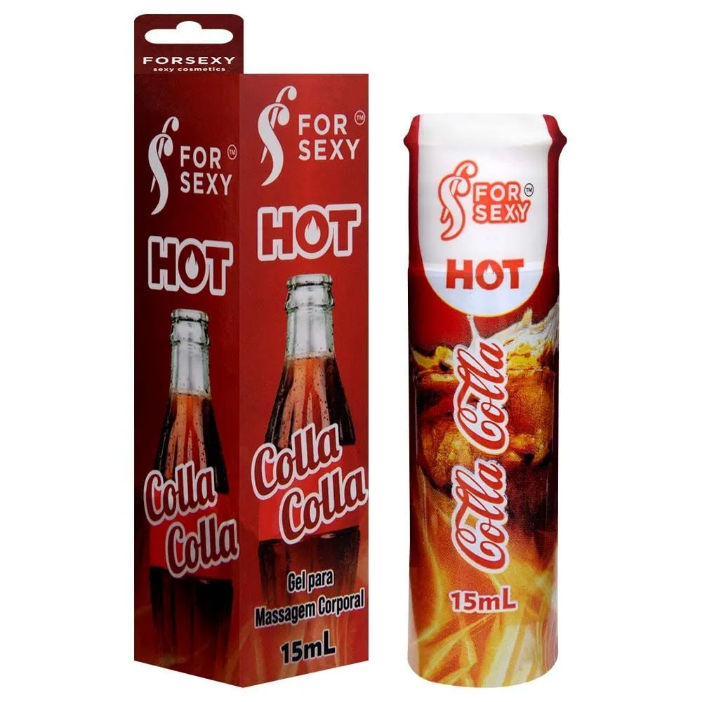 Gel Hot Comestível Saboroso 15ml For Sexy