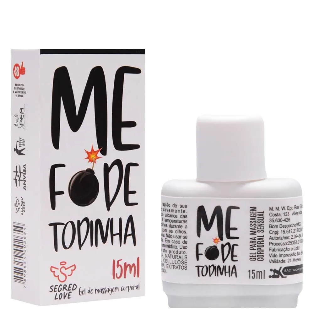 Gel Me Fode Todinha Tatoo 15ml Segred Love