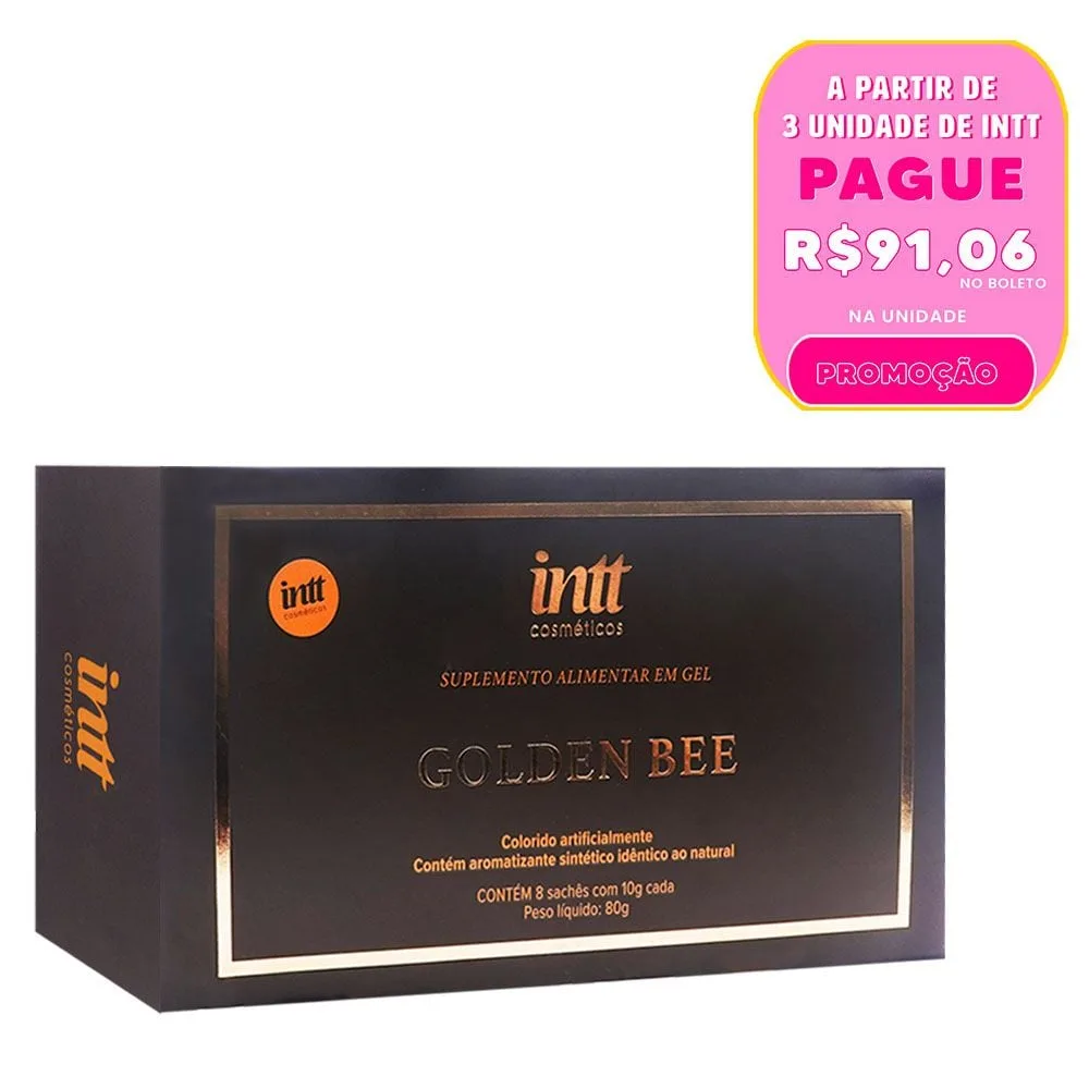 Golden Bee Melzinho Cafeína Taurina Arginina Intt
