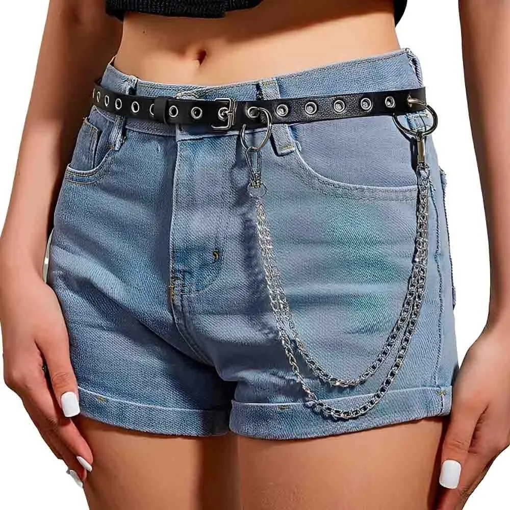 Harness Cinto Detalhes Em Correntes 3 Sexy Import