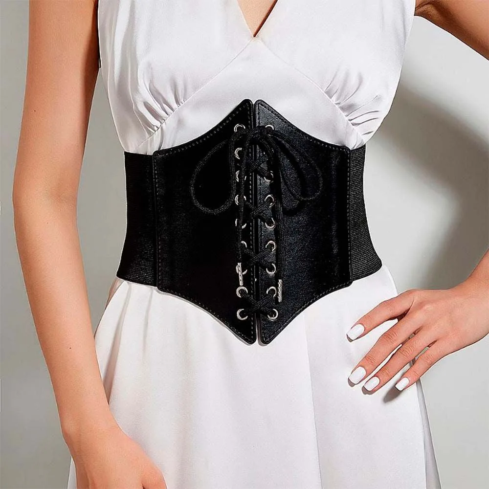 Harness Espartilho Em Couro Sexy Import