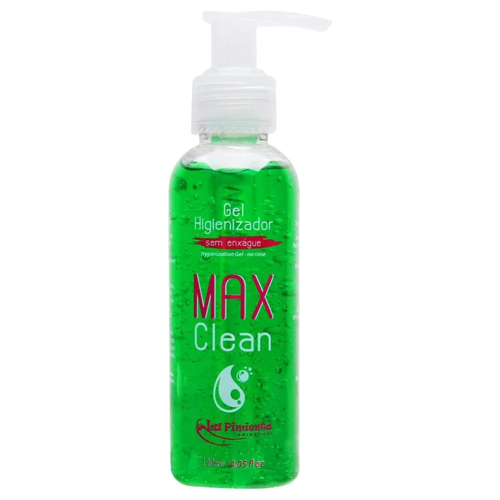 Higienizador Max Clean 120ml La Pimienta