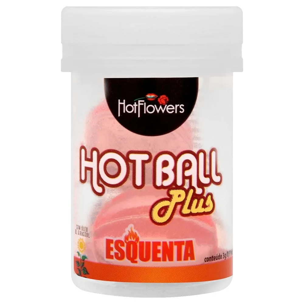 Hot Ball Plus Bolinha Esquenta Hot Flowers