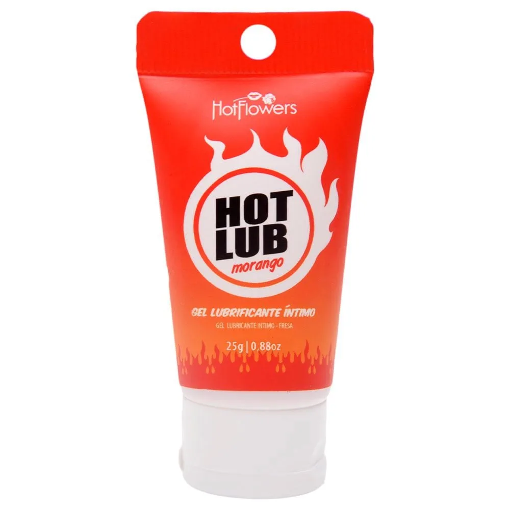 Hot Lub Gel Deslizante Beijável 25g Hot Flowers