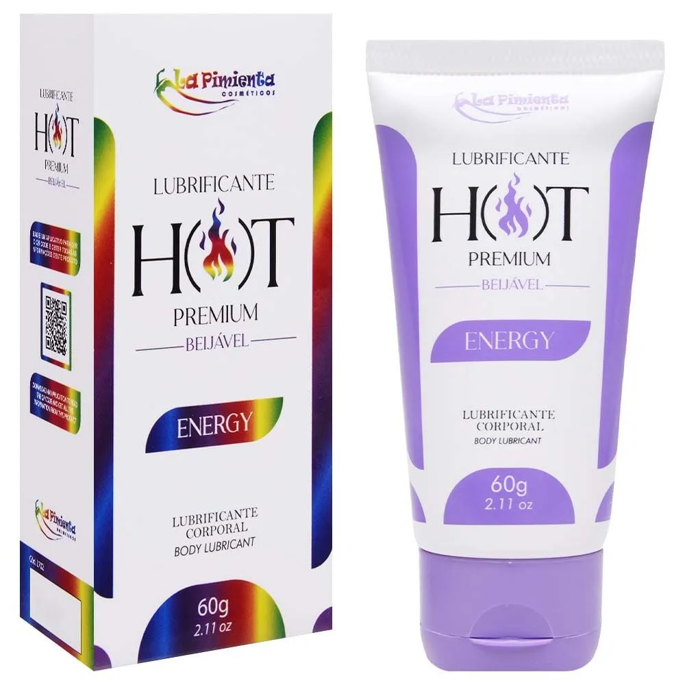 Hot Premium Lubrificante Beijável 60g La Pimienta