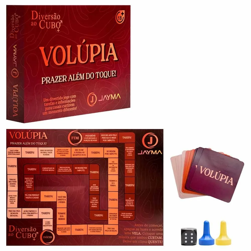 Jogo Volúpia Tabuleiro Diversão Ao Cubo