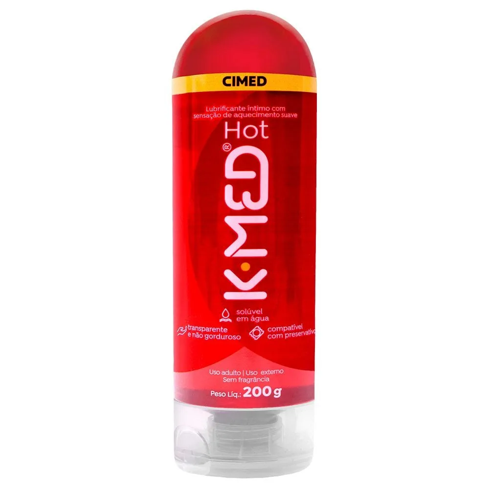 K-med Hot Lubrificante íntimo 200g Cimed