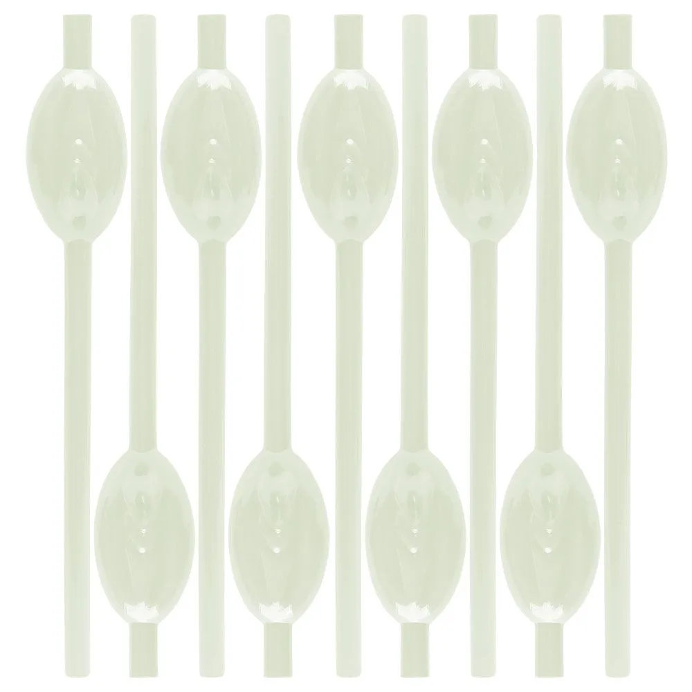 Kit 9 Canudos Vagina Fosforescentes Lovetoy Vipmix