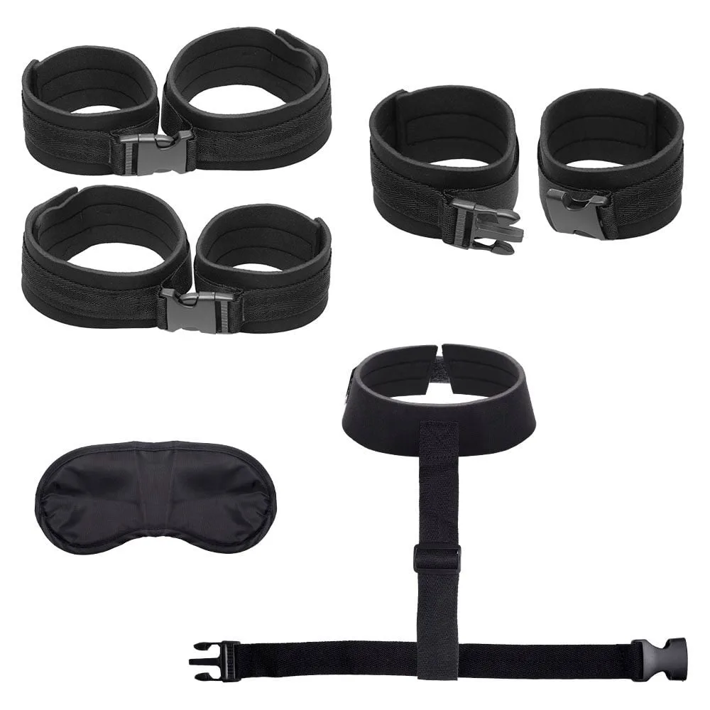 Kit Bondage Algemas Ajustáveis Sado Youvibe Vipmix