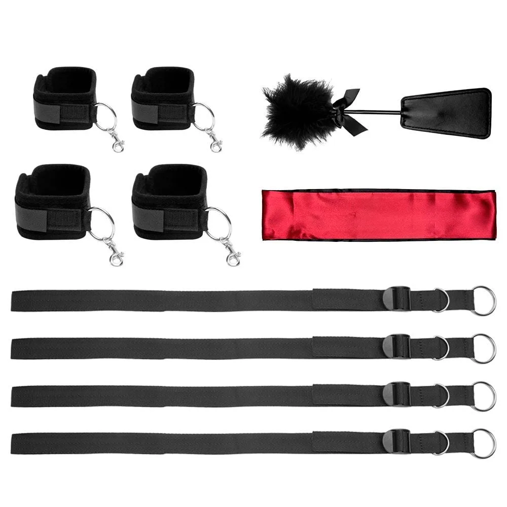 Kit Bondage Para Cama Com 6 Peças Youvibe Vipmix