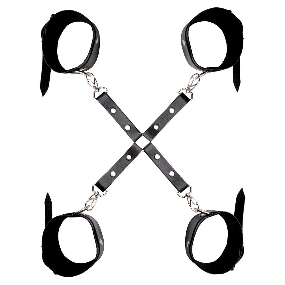 Kit Bracelete E Tornozeleira Dominatrixxx