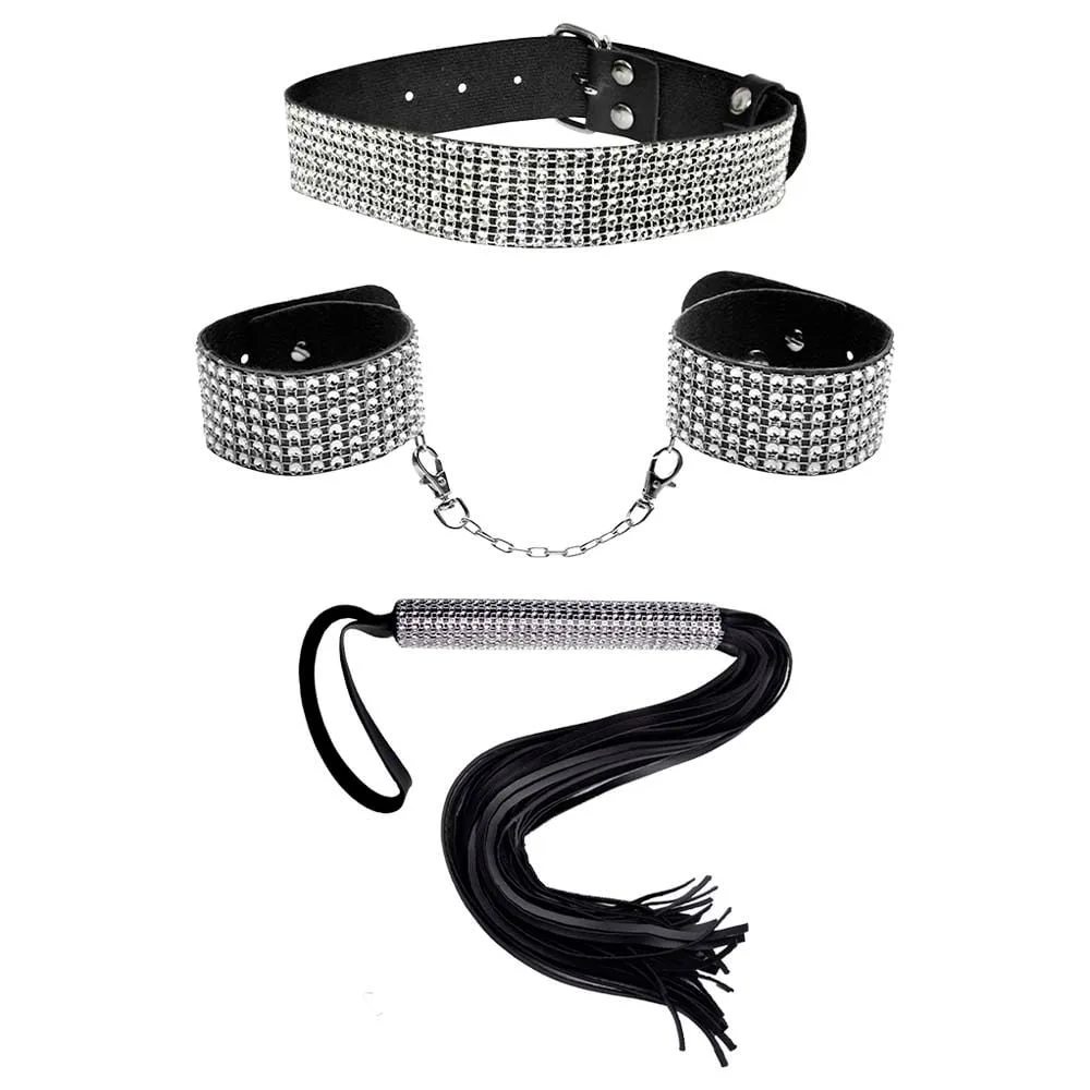 Kit Brilha E Castiga Sado 03 Itens Dominatrixxx