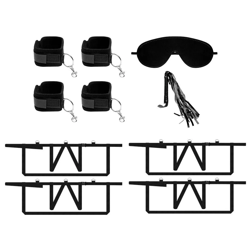 Kit De Bondage Para Cama 10 Peças Youvibe Vipmix