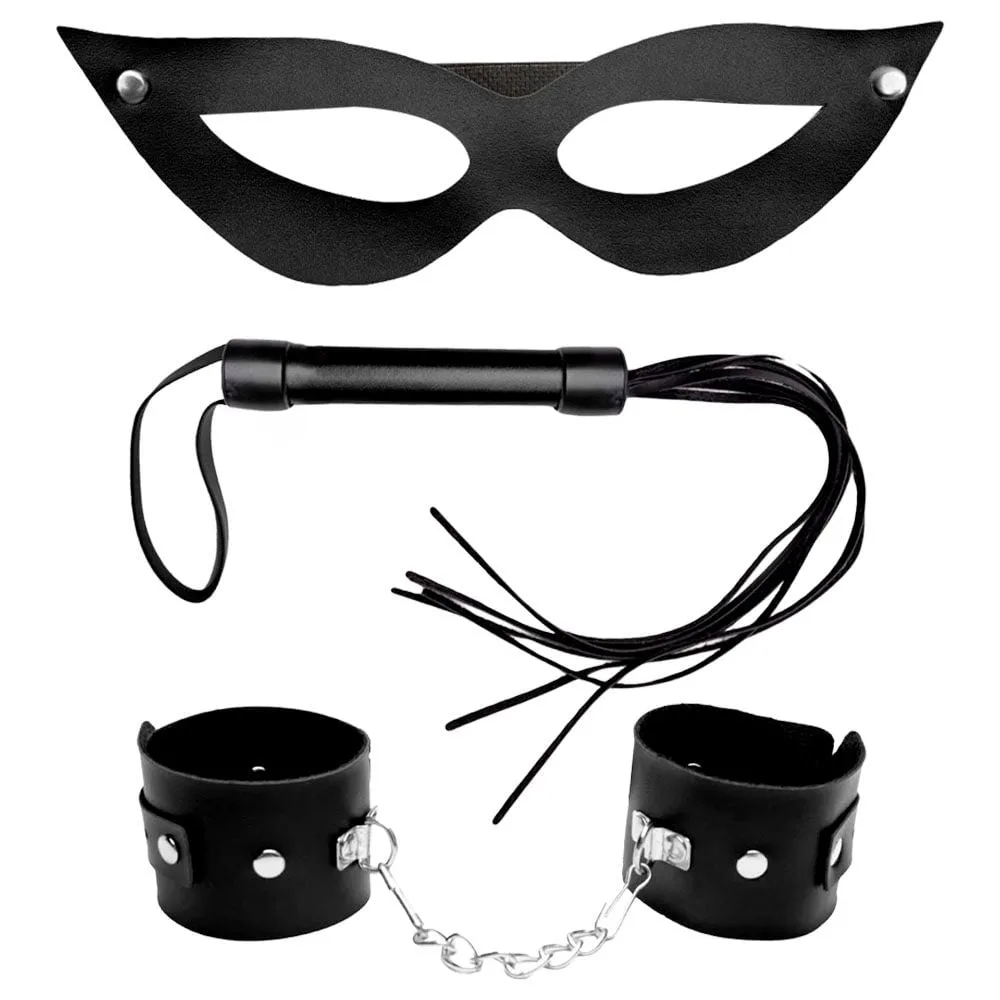 Kit Manda Quem Pode Sado 03 Itens Dominatrixxx