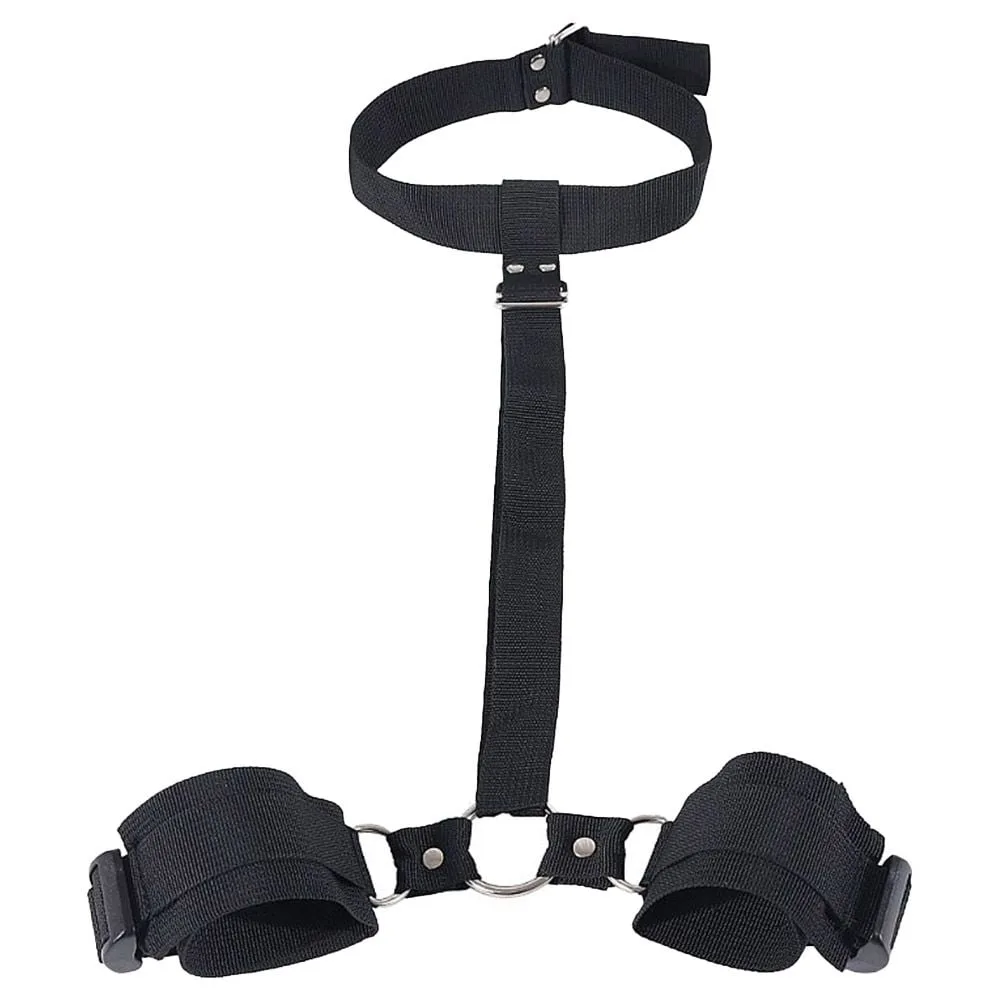 Kit Sado Algema Pulso E Pescoço Sexy Import